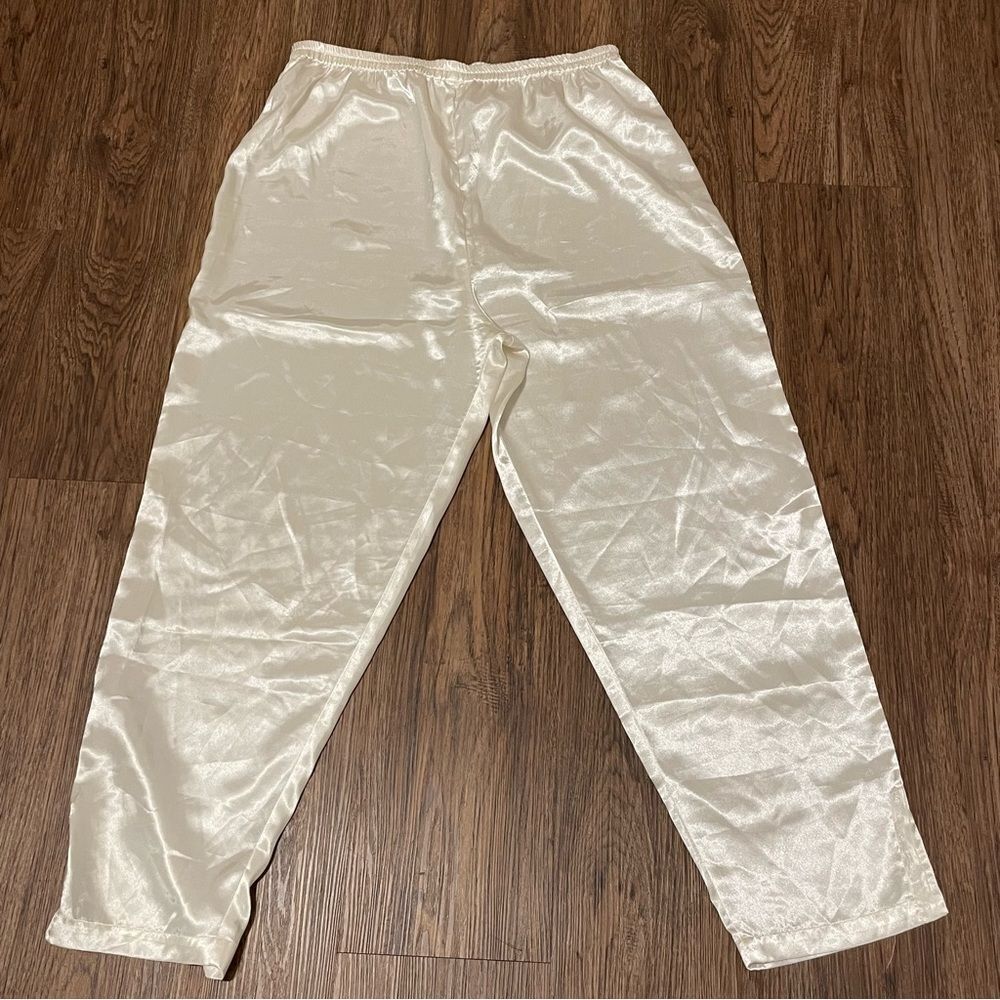 Vintage Victoria’s Secret Off White Pajama Pants Size Large